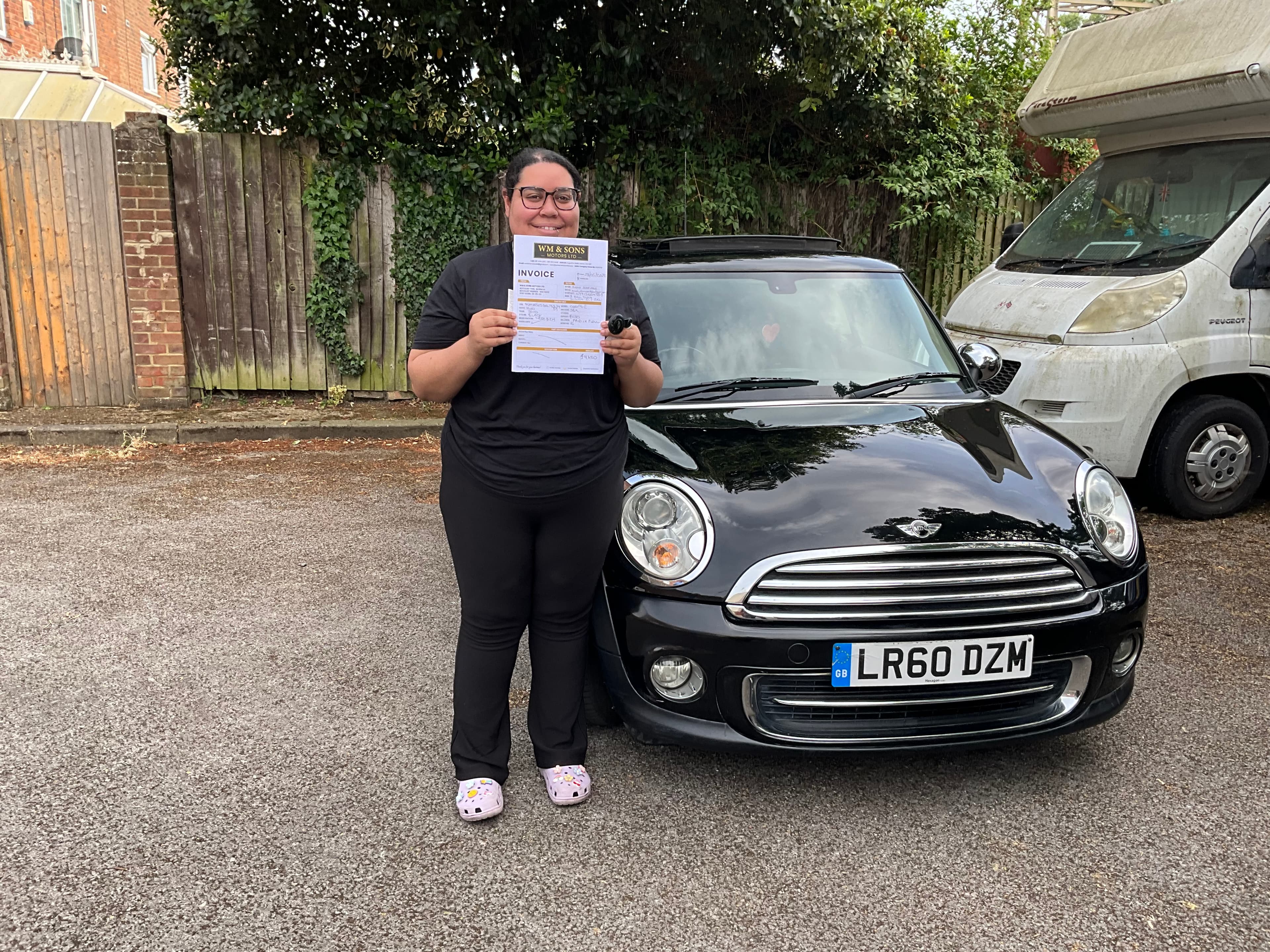 MINI COOPER HANDOVER - Emma